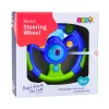 LEAN TOYS Interaktywna Kierownica dla Maluchów Światła Dźwięki Zielono-Niebieska