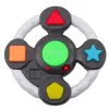 LEAN TOYS Elektroniczna Gra Logiczna Pamięciowa Kierownica Arcade z Światłami i Dźwiękami
