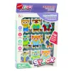 LEAN TOYS Gra Edukacyjna Sowy Arcade Logic Puzzle Domino 18 szt.