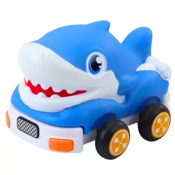 LEAN TOYS Samochód zdalnie sterowany RC dla maluchów Niebieski Rekin