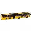 LEAN TOYS RC 1:32 Żółty Przegubowy Autobus Trolejbusowy Zdalnie Sterowany