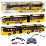 LEAN TOYS RC 1:32 Żółty Przegubowy Autobus Trolejbusowy Zdalnie Sterowany