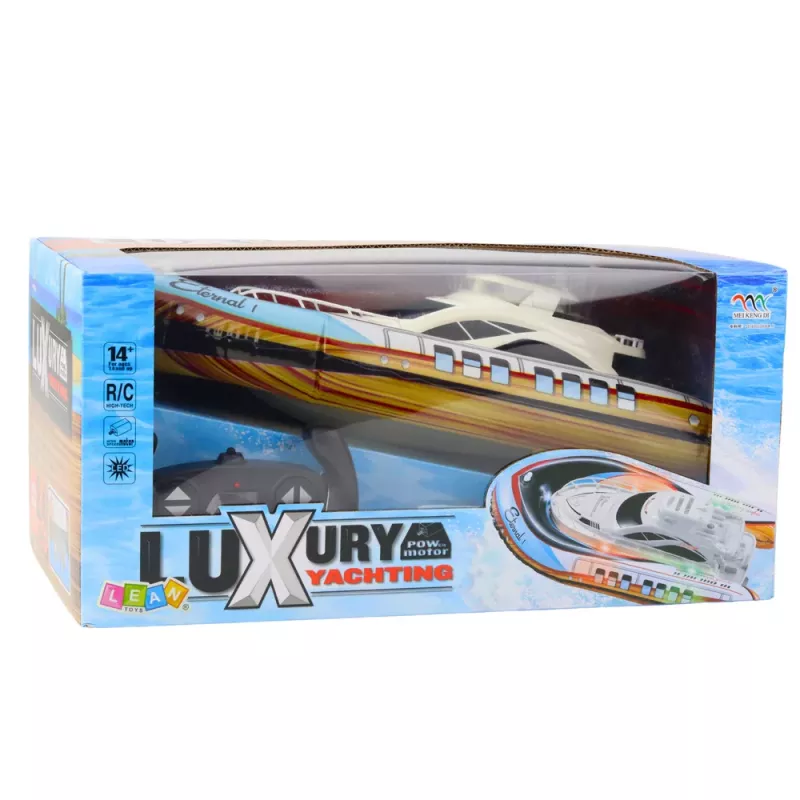 LEAN TOOLS Luxury Yacht Boat Inflatable Remote Controlled RC LED Lights
