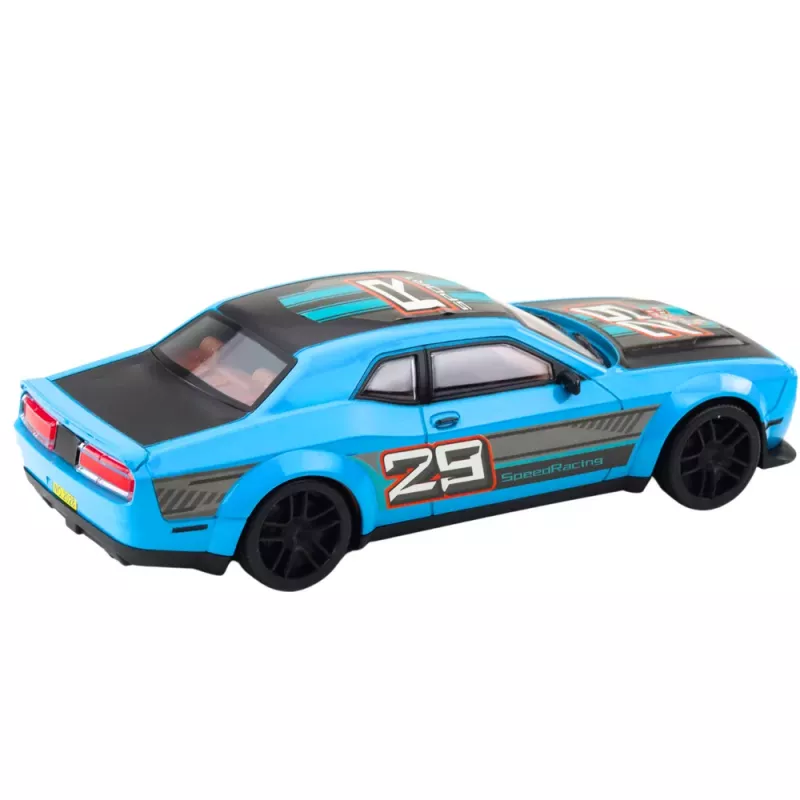 LEAN TOYS Samochód sportowy z napędem na tylne koła Niebieski 1:16 RC