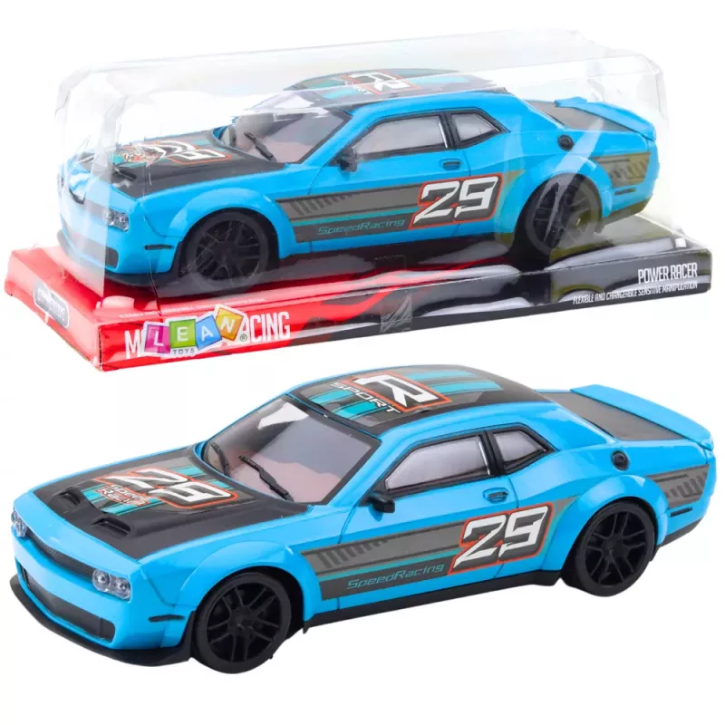 LEAN TOYS Samochód sportowy z napędem na tylne koła Niebieski 1:16 RC