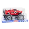 LEAN TOYS Pojazd terenowy z napędem na tylne koła i dużymi kołami, czerwony 27cm