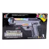LEAN TOYS Pistolet na baterie z kolorowymi światłami i dźwiękami 24cm