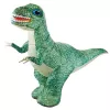 LEAN TOYS Duży nadmuchiwany dinozaur zdalnie sterowany RC Zielony 130 x 190 cm