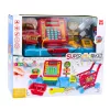LEAN TOYS Zestaw Sklepowy Koszyk Zakupowy Produkty Spożywcze Światła Dźwięki Kolorowy