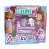 LEAN TOYS Zestaw akcesoriów weterynaryjnych dla lalek mini – pies, kot