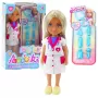 LEAN TOYS Ankiki Zestaw Lekarski Mini Lalka Doktor z Akcesoriami