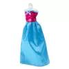 LEAN TOYS Anlily Zestaw Sukienek dla Lalki Buty Torebka Korony Akcesoria 9 szt.