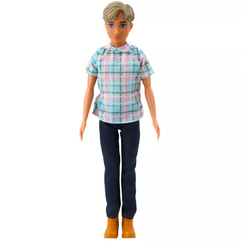LEAN TOYS Anlily Doll Boy Accessories Suitcase Selfie Stick Glasses Bottle