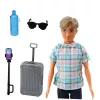 LEAN TOYS Anlily Doll Boy Accessories Suitcase Selfie Stick Glasses Bottle