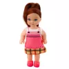 LEAN TOYS Mini Zestaw Lalek z Dwoma Szczeniakami, Łóżkiem, Miska, Butelką
