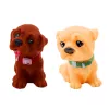 LEAN TOYS Zestaw figurek Słodkie psy szczeniaki guma 8cm 6szt