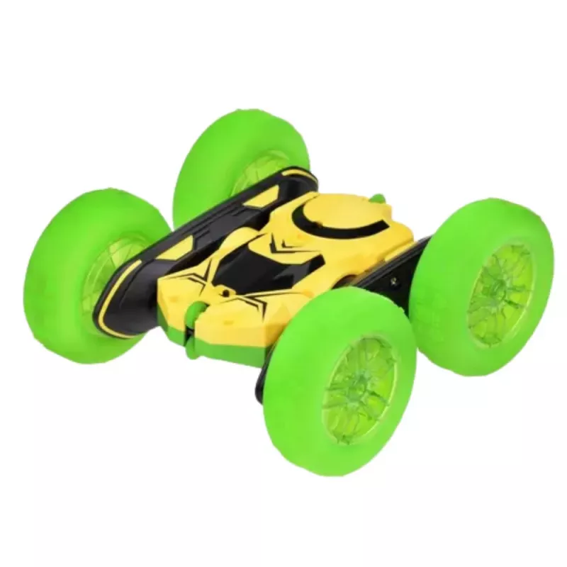 LEAN TOYS Samochód RC do Stuntów 360° Zielony