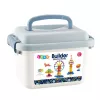 LEAN TOYS Zestaw Klocków Śnieżynki w Walizce 140szt