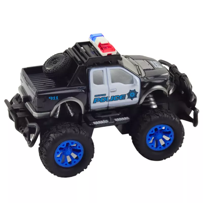 LEAN TOYS RC 1:20 Remote Controlled Off-Road Police Car