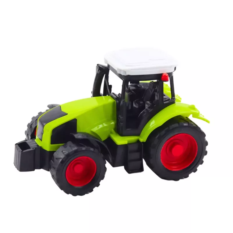 LEAN TOYS Zestaw Ciągnik Rolniczy z Przyczepą i Prasą