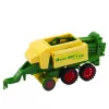 LEAN TOYS Zestaw Ciągnik Rolniczy z Przyczepą i Prasą