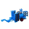 LEAN TOYS Duży zestaw ciągnika rolniczego z ruchomą broną talerzową