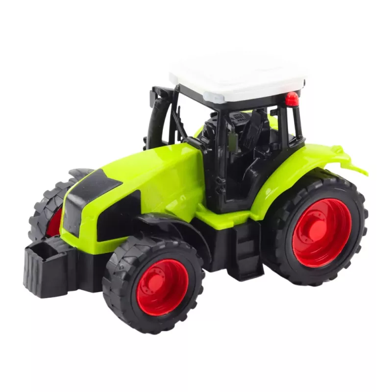 Ciągnik Rolniczy LEAN TOYS z Przyczepą HDS do Transportu Balotów Drewna