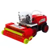LEAN TOYS Kombajn zbożowy z napędzanym hederem czerwony 1:16