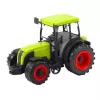 LEAN TOYS Ciągnik Rolniczy z Zieloną i Żółtą Przyczepą Zielony 50cm
