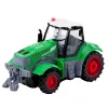 LEAN TOYS Zdalnie Sterowany Ciągnik Rolniczy RC Zielony 1:24