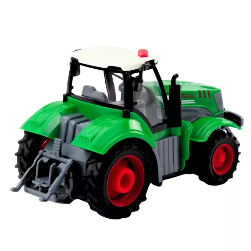 LEAN TOYS Zdalnie Sterowany Ciągnik Rolniczy RC Zielony 1:24