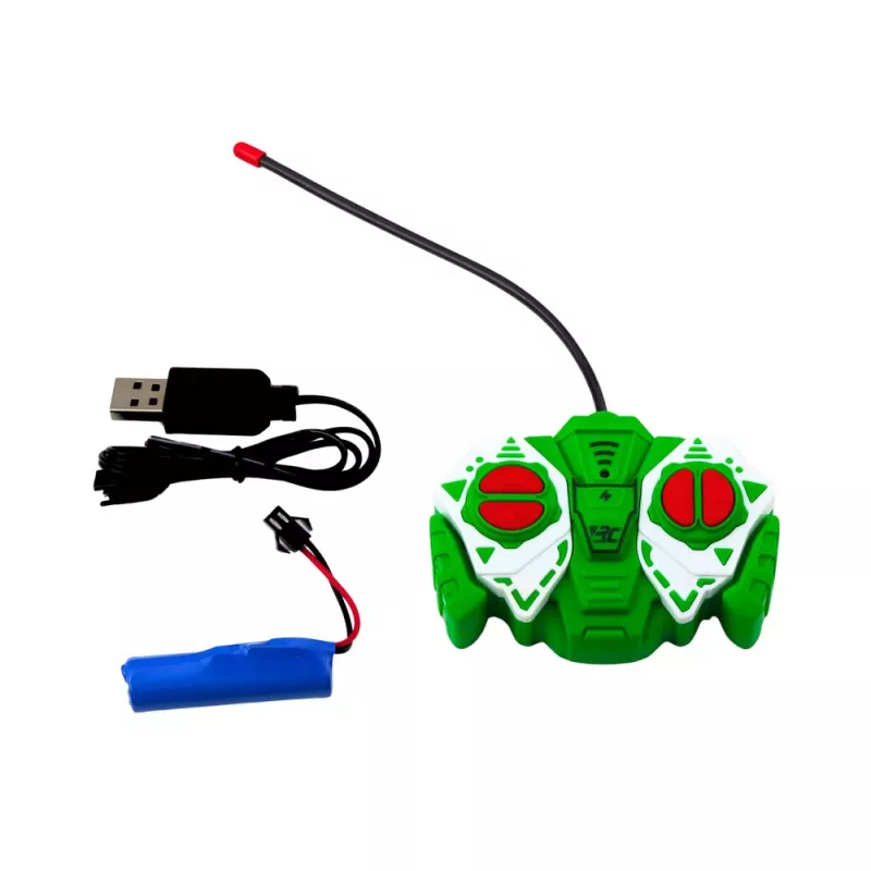 LEAN TOYS Zdalnie Sterowany Ciągnik Rolniczy RC Zielony 1:24