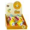 LEAN TOYS Interaktywna Muzyczna Kaczuszka dla Maluchów Ruch Światła Żółty