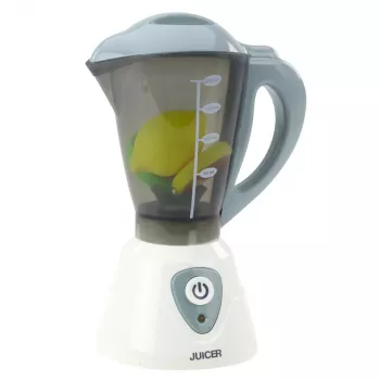 LEAN TOYS Interaktywny Blender Kuchenny dla Dzieci z Światłami, Dźwiękami i Owocami do Zabawy