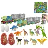 LEAN TOYS Kalendarz Adwentowy Dinozaury Figurki Akcesoria