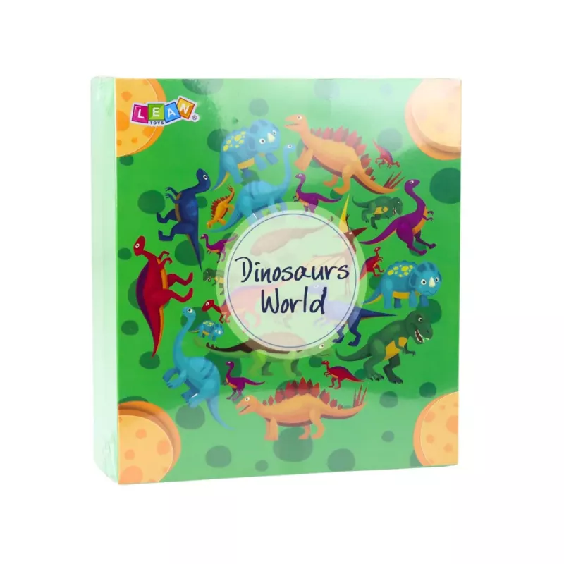 LEAN TOYS Kalendarz Adwentowy Dinozaury Figurki Akcesoria