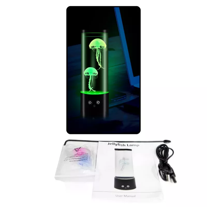 LEAN LED Lampa Meduza Dekoracyjna na Baterie z Kablem USB