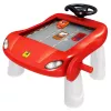 LEAN TOYS Manualny Edukacyjny Stół Symulator Jazdy Czerwony
