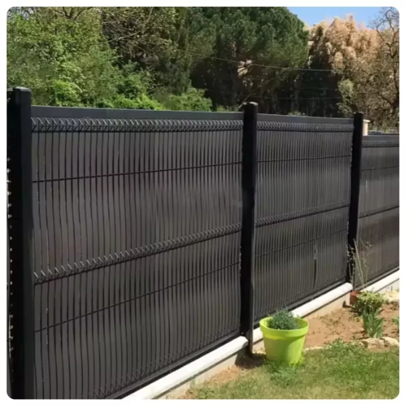 Siatka zacieniająca LEAN na ogrodzenie maskująca szara 1,5m 25m 140g/m²