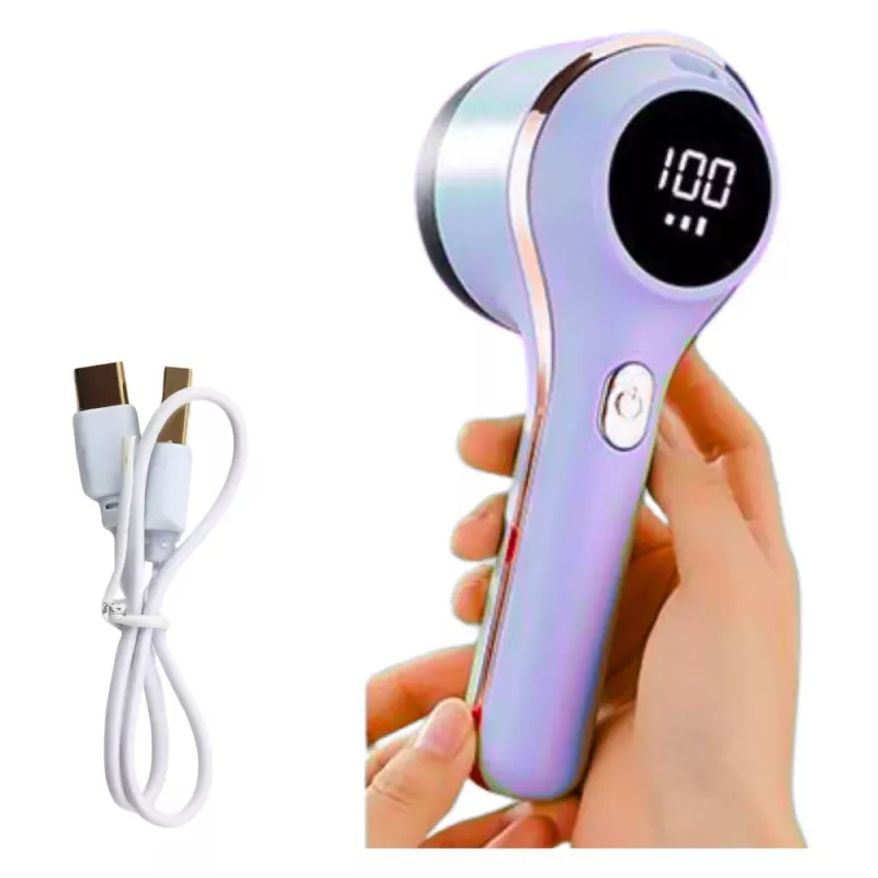 LEAN Electric Fabric Shaver 3 Speed Modes Purple