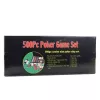 LEAN TOYS Profesjonalny zestaw pokerowy 500 sztuk, aluminiowa walizka