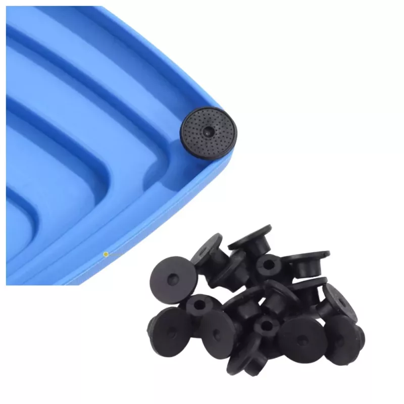 LEAN TOYS Sensory Educational Path - Kolorowe Kamienie Równoważące, 6 szt.