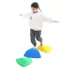 LEAN TOYS Sensory Educational Path - Kolorowe Kamienie Równoważące, 6 szt.