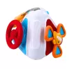 LEAN TOYS Edukacyjna Kostka Sensoryczna dla Maluchów, Kolorowa 5 w 1