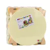 LEAN TOYS Miękka Mata Edukacyjna Puzzle EVA Pianka Zwierzęta Brązowa 16 szt.