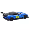 LEAN TOYS Metalowy Samochód Sportowy Światła Dźwięki Napęd Niebieski 1:22