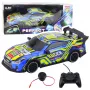 LEAN TOYS Samochód Sportowy Zdalnie Sterowany Niebieski Żółty