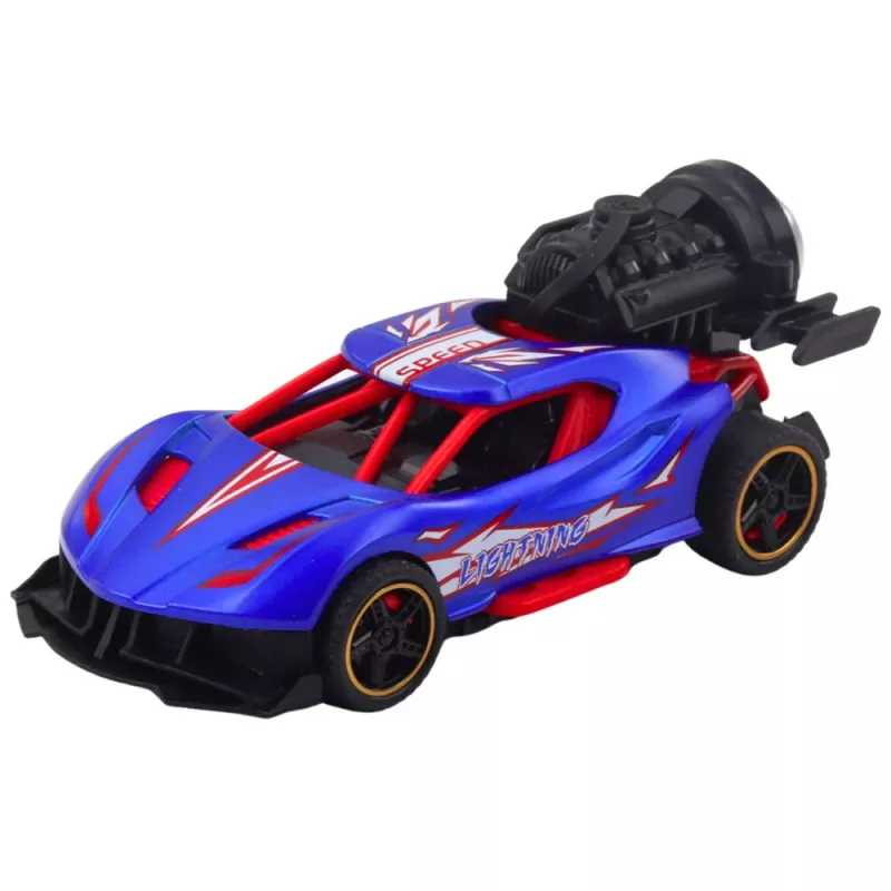 LEAN TOYS Samochód Sportowy ze Światłami, Dźwiękami, Efektem Dymu 1:36 Mix