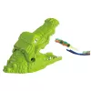 LEAN TOYS Car Track Catapult Launcher Crocodile