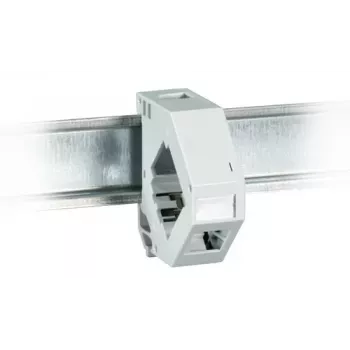 EFB-Elektronik Keystone Module Holder 1-Port, for DIN Rail, Plastic